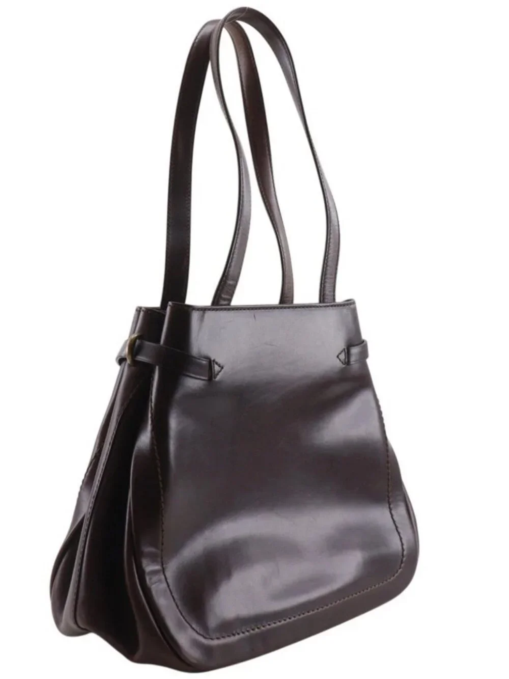 BALLY Tote Bag Brown leather Women - Picture 3 of 12